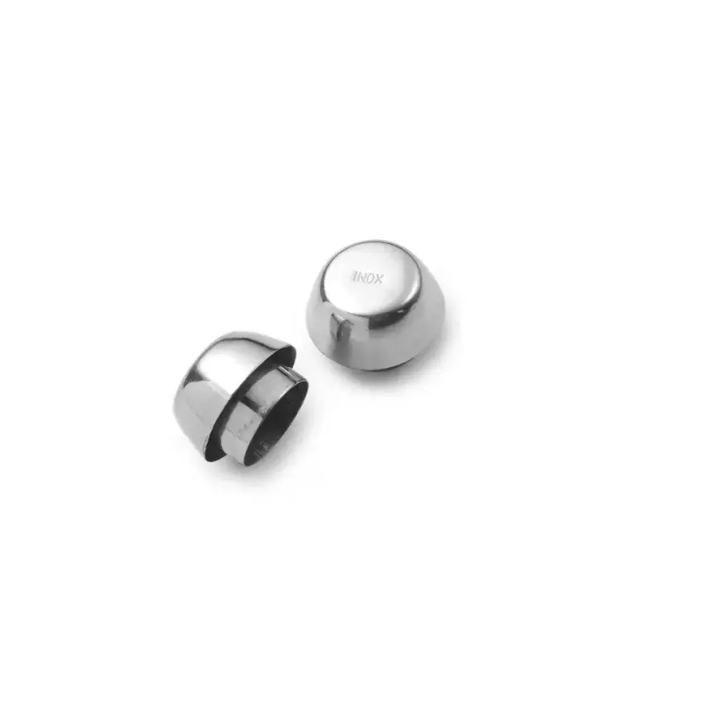 Pedrini Paraspruzzi moka in acciaio inox