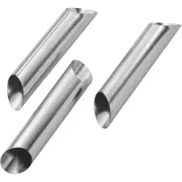 Pedrini Forme per Cannoli 3 Pezzi 130x25x25 mm