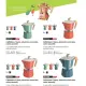 Pedrini MyMoka Caffettiera 6 tazze colori assortiti
