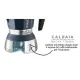 Pedrini MyMoka Induction 2 tazze, acciaio e alluminio