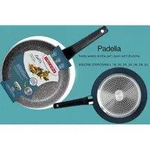 Pedrini Evotek Padella 28 cm antiaderente induzione