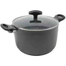 Pedrini Maori Pentola 24 cm con coperchio antiaderente