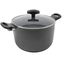 Pedrini Maori Pentola 24 cm con coperchio antiaderente