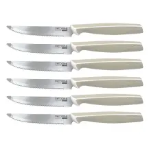 Pedrini Master Conf 6 coltelli bistecca grigi