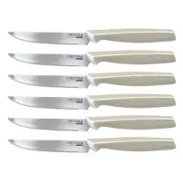 Pedrini Master Conf 6 coltelli bistecca grigi