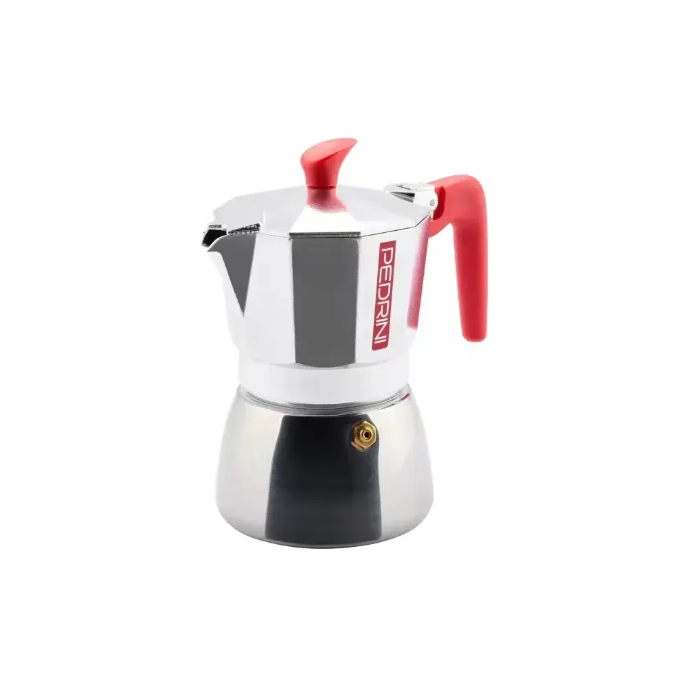 Pedrini Aroma Caffettiera 6 Tazze Induzione in alluminio