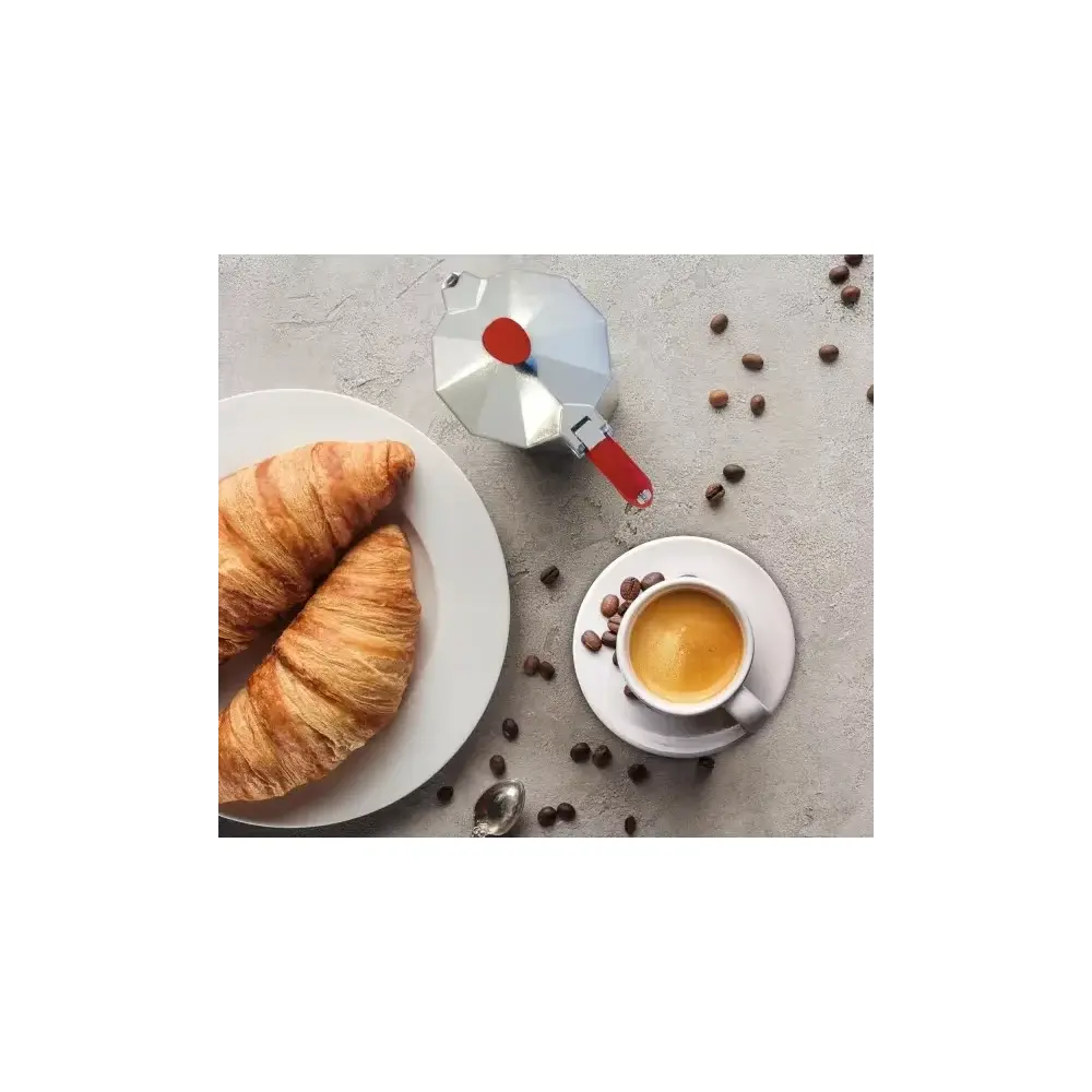 Pedrini Aroma Caffettiera 6 Tazze Induzione in alluminio