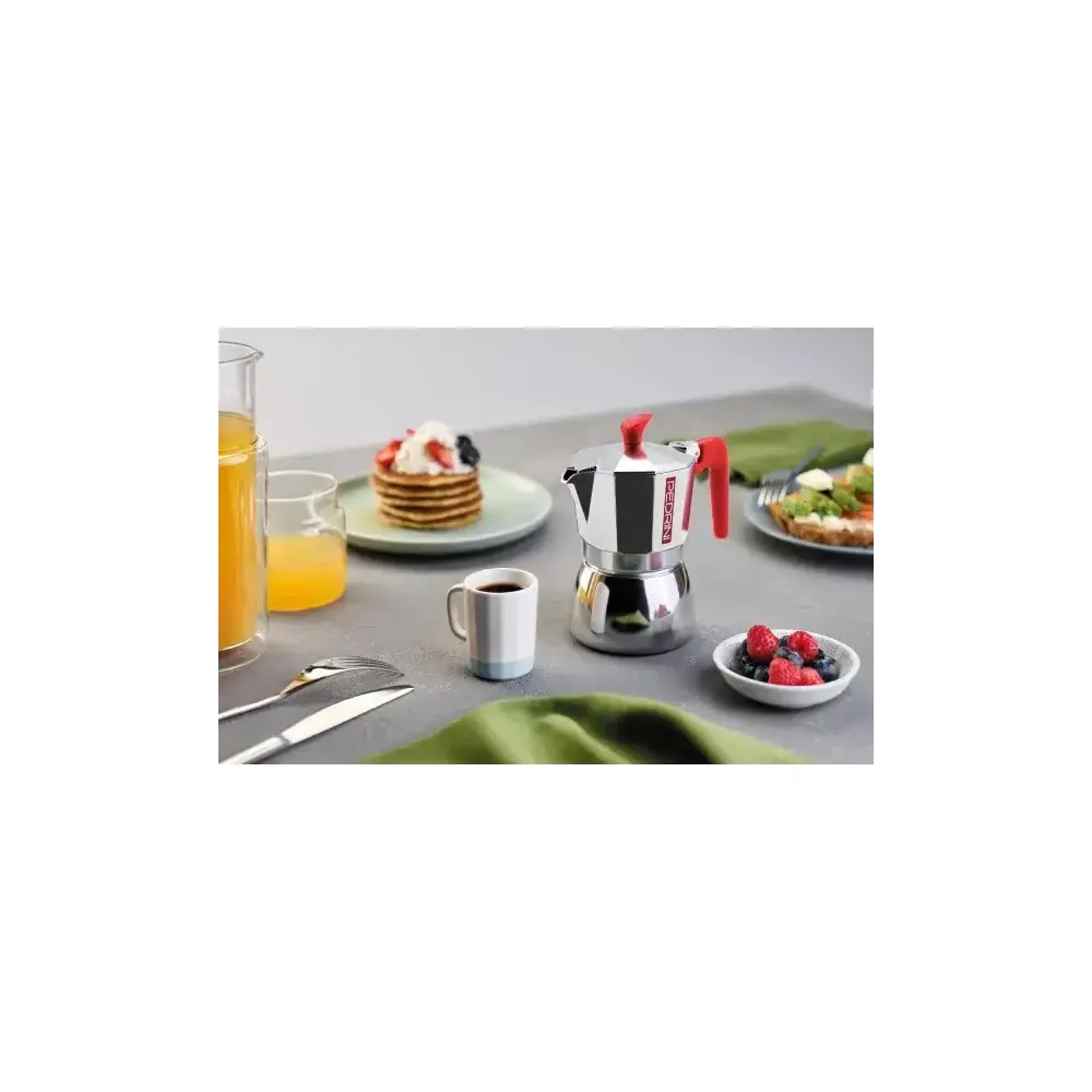 Pedrini Aroma Caffettiera 6 Tazze Induzione in alluminio