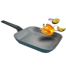Pedrini Evotek Bistecchiera 28x28 cm Antiaderente Induzione