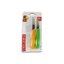 Pedrini Set 2 Coltelli Sbucciatori 04GD191 | 2 pezzi