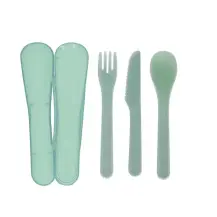 Pedrini Set 3 Posate Plastica con Astuccio