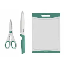 Pedrini Set Coltello, Tagliere e Forbici