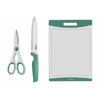 Pedrini Set Coltello, Tagliere e Forbici