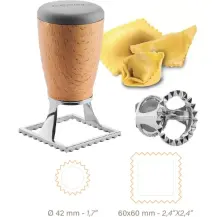 Pedrini Forma Raviolo 2 in 1 Tagliapasta 04GD251