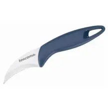 Tescoma Coltello Sbucciatore Curvo 8 cm in Acciaio