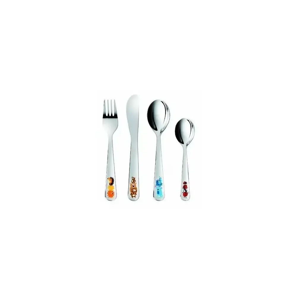 Tescoma Set 4 Posate per Bambini in Acciaio Inox – 4 pezzi