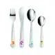 Tescoma Set 4 Posate Bambini Fatine in Acciaio Inox