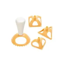 Tescoma Tagliaravioli 4 Forme Delicia – Plastica Resistente