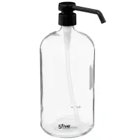 Distributore Sapone 5five Simply Smart 1 Litro Trasparente