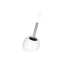 Portascopino bagno in ceramica bianco Colorama 5FIVE