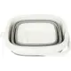 Secchio Retrattile 5FIVE 5L Grigio e Bianco - 25x20x26,2 cm