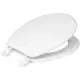 Sedile WC 5FIVE Colorama in Legno Laccato Bianco