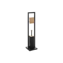 Svolgitore e Spazzola Naturéo Nero 5FIVE | Design Compatto