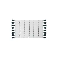 5FIVE Tappeto Solar Power Blu Petrolio 50x75 cm Cotone
