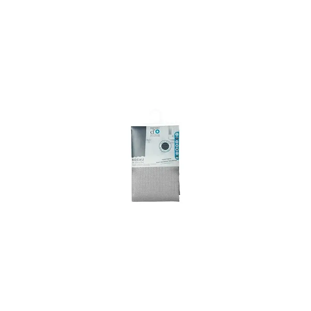 Tenda da Doccia 5five Modern Color Grigia 180x200 cm