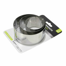 Coppapasta tondo in acciaio inox