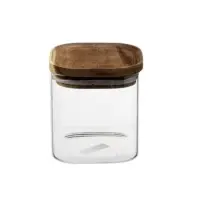 5five Barattolo in vetro con coperchio acacia 0,6 L