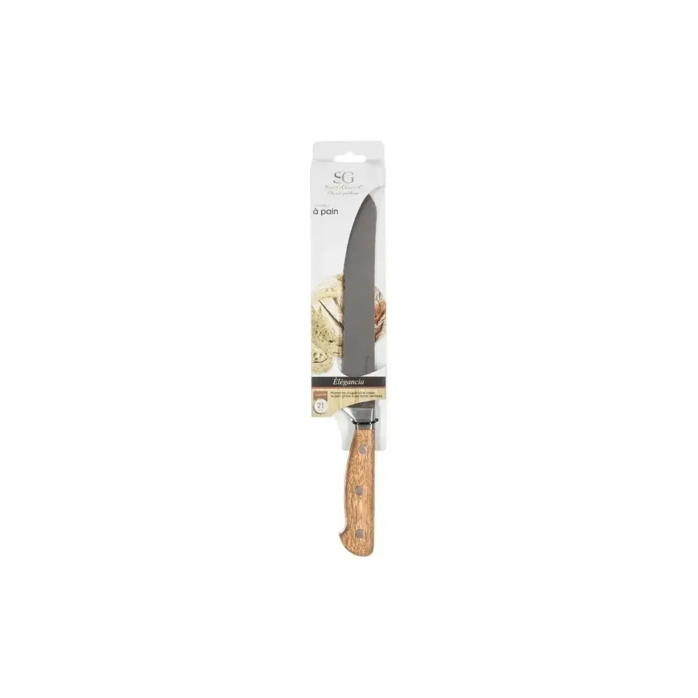 5FIVE Elegancia Coltello da Pane inox 20,5 cm