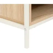 5five Curva Chevet comodino MDF beige 40x30x50 cm