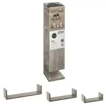5five Fixy Set 3 Mensole MDF Effetto Rovere Grigio