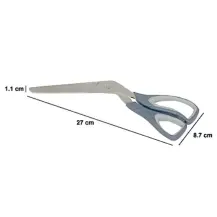 5five Forbici per Pizza Grigio 8,7 x 27 cm