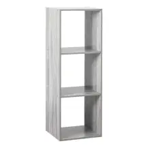 Mix N Modul, Mensola 3 Ripiani, Effetto Rovere grigio, Scaffale…