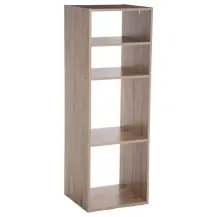 5five Mix n Modul Scaffale 4 Scomparti Effetto Rovere