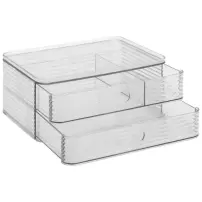 5five Plastor Organizzatore cassetti trasparente 23,3x10,5 cm