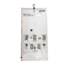 5five Sacco Compressore Air-Coat 160x70 cm Trasparente
