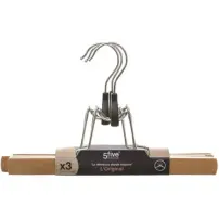 5five Set 3 Appendini in Legno con Clip