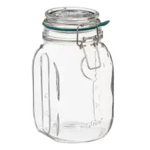 5five Vaso di Vetro Jarro Trasparente 1 L