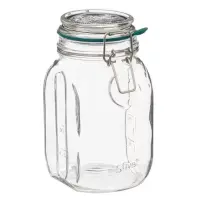 5five Vaso di Vetro Jarro Trasparente 1 L
