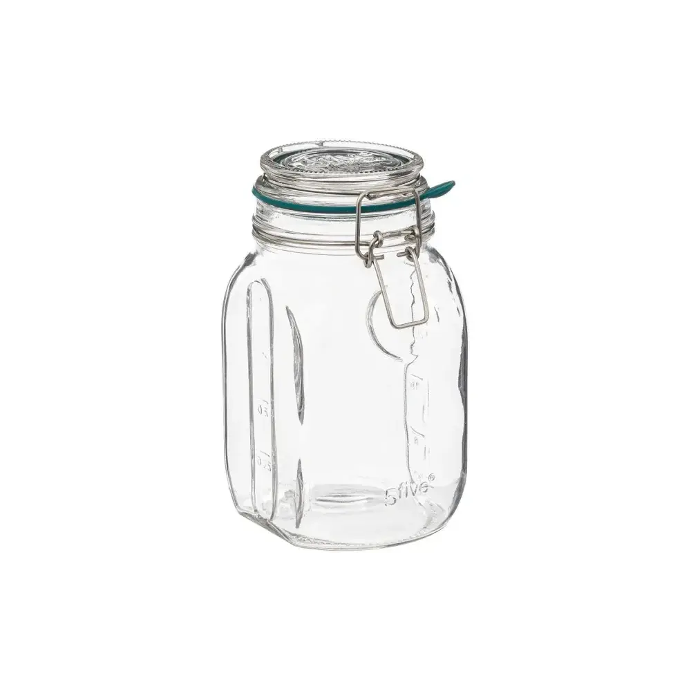 5five Vaso di Vetro Jarro Trasparente 1 L