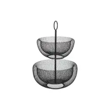 5five Alzata Portafrutta Mesh 2 Livelli Ø 24x29 cm