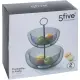 5five Alzata Portafrutta Mesh 2 Livelli Ø 24x29 cm