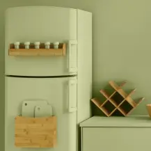 5five Contenitore in Bambù per 8 Bottiglie
