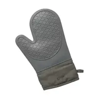 5five Guanto da Cucina Silicone e Cotone Grigio