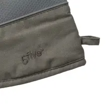 5five Guanto da Cucina Silicone e Cotone Grigio