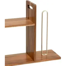 5five Scaffale con Porta in Legno di Acacia