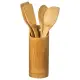 5five Set di 4 Spatole in Bambù per Cucina